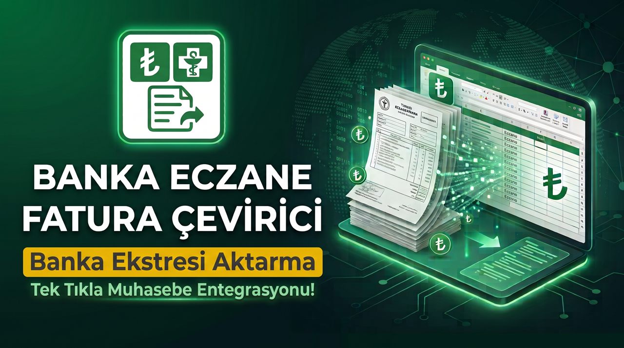 Banka Ekstresi Aktarma Baştan Sona | Luca ve Mikro Banka Ekstresi İşleme (8/9)
