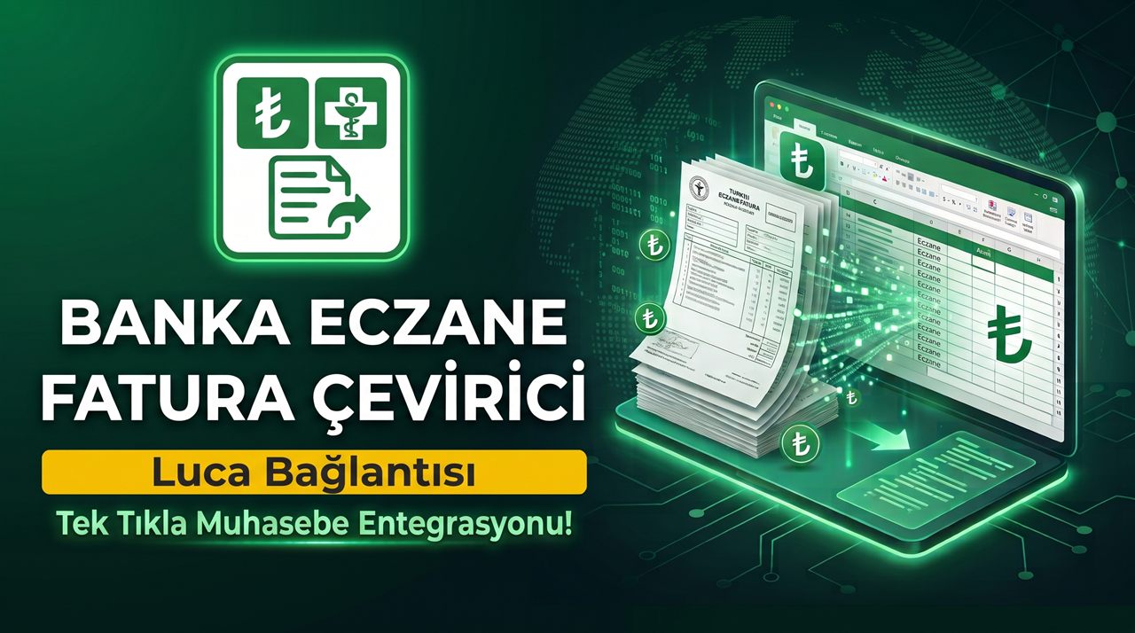 Luca Bağlantısı ve Mükellef Listesi | Luca Banka Ekstresi İşleme (5/9)