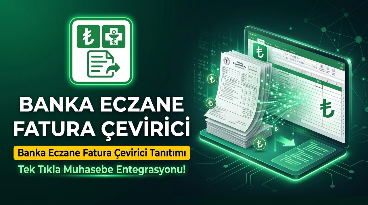 Banka Ekstresi Aktarma ve Fatura Aktarımı Programı | Banka Çevirici Tanıtım (1/9)